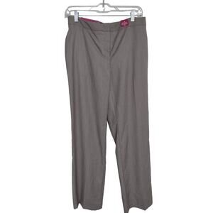 212 Collection Houndstooth‎ Classic Fit Trousers Size SP Preppy Work Wear
